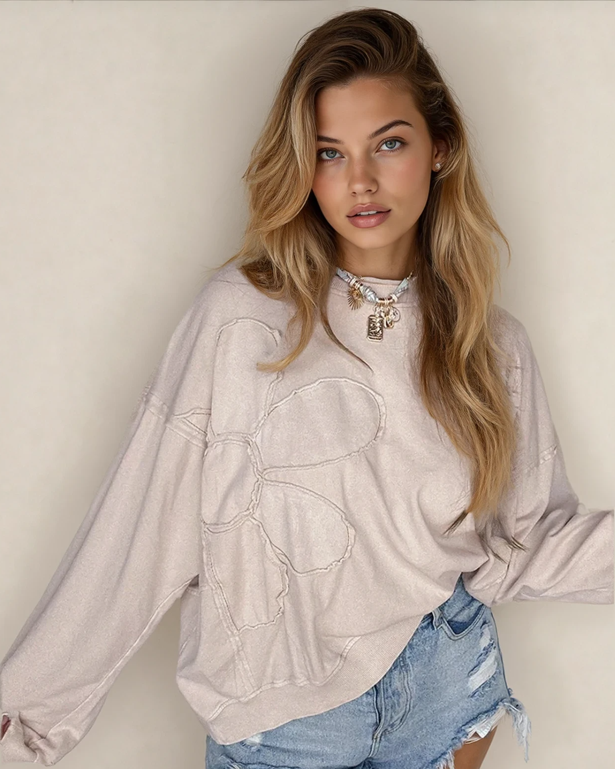 Luna Top - Beige